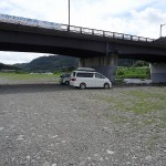 中津川河川敷～八菅橋下（神奈川県　愛甲郡）をおすすめスポットに追加しました。